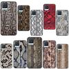 Snake Texture For Realme C55 C35 C33 C31 C30 C21Y GT Neo 5 10 11 Pro Plus OnePlus 11 10T Nord 2 2T Case