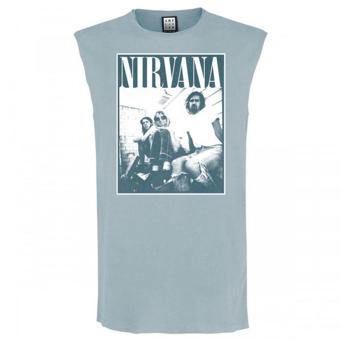 Amplified Mens Group Shot Nirvana Sleeveless Tank Top