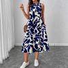 2026 Spring/Summer Sleeveless Printed Dress - Versatile Long Vest Skirt for Women
