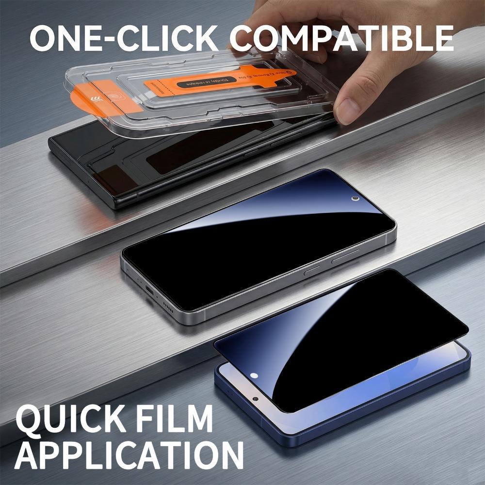 1-3Pcs Anti-spy for Samsung Galaxy S26 S25 S24 Edge Ultra S22 S23 Plus Easy Installation Privacy Tempered Glass Screen Protector