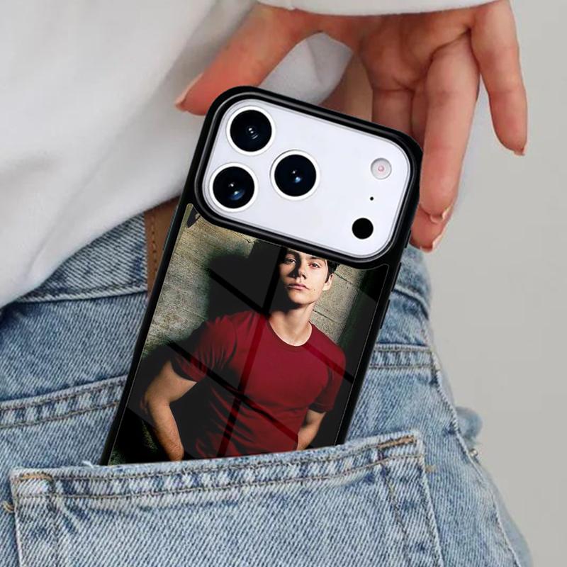 Dylan O'Brien Teen Wolf quotes soft Phone Case for iPhone 16e 15 14 13 12 17 Pro Max Plus Air 17pro Cover Coque