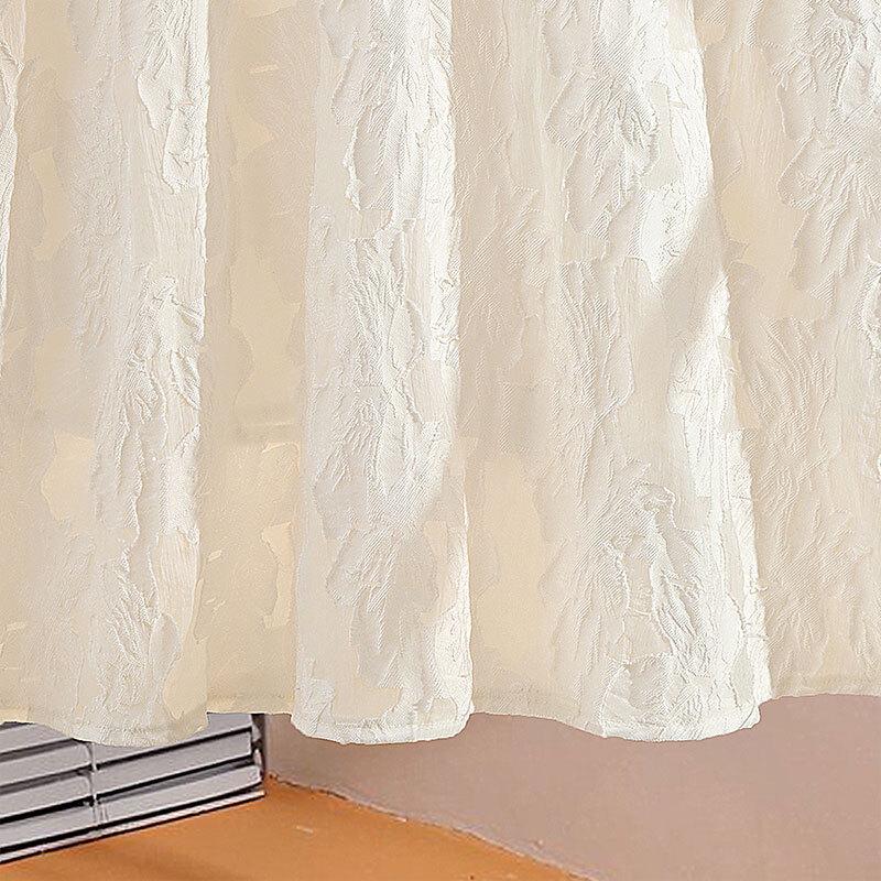 Loose-Fit A-Line Midi Skirt