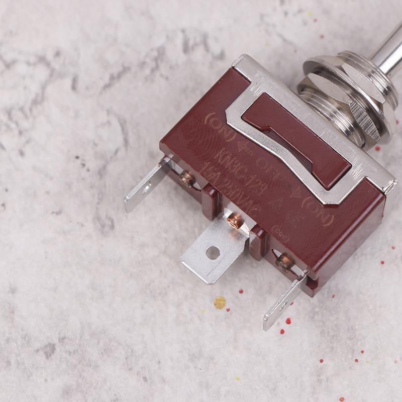 Marine Wasserdichter Kippschalter 12V Dc 30A Hochlast 250V Ac 15A Spst 3 Pin Ein Aus Schalter Mit Wetterfester Stiefelkappe