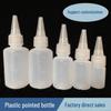 Flacone dosatore per liquidi con bocca appuntita traslucido - 10 ml/20 ml/30 ml