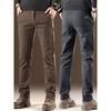 Men's Luxury Business Casual Pants, 2024 Spring/Autumn Trendy Slim Straight Pants, Stretchy Versatile Long Pants