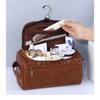 Menn Vintage Luksus Toalettveske Reise Nødvendig Business Kosmetisk Makeup Cases Mann Hengende Oppbevaring Organizer Vaskeposer