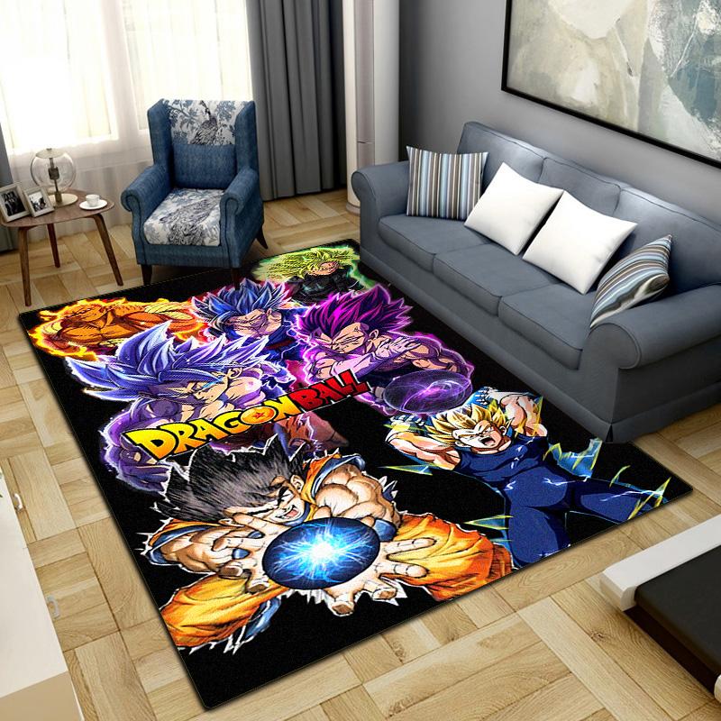 Dragon Ball  Area Carpet for Living Room Bedroom Home Decor Cool Movie Mat Floor Mat -LXR9