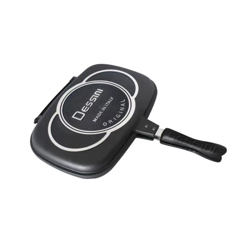 ZISIZ Non-Stick Double-Sided Grill Pan