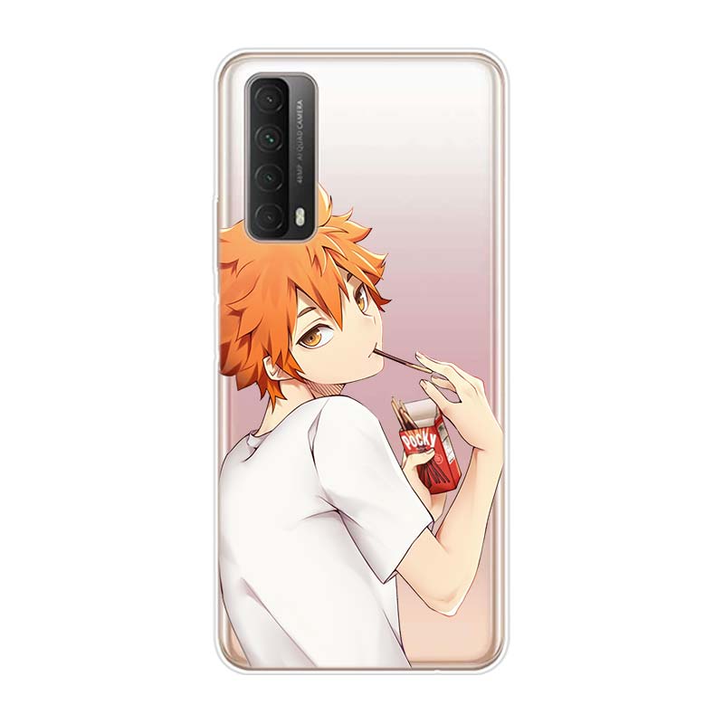 Haikyuu Hinata Attacks Anime For Huawei Y9S Y6S Y8S Y9A Y7A Y8P Y7P Y5P Y6P Y7 Y6 Y5 Pro Prime 2020 2019 Soft Phone Case