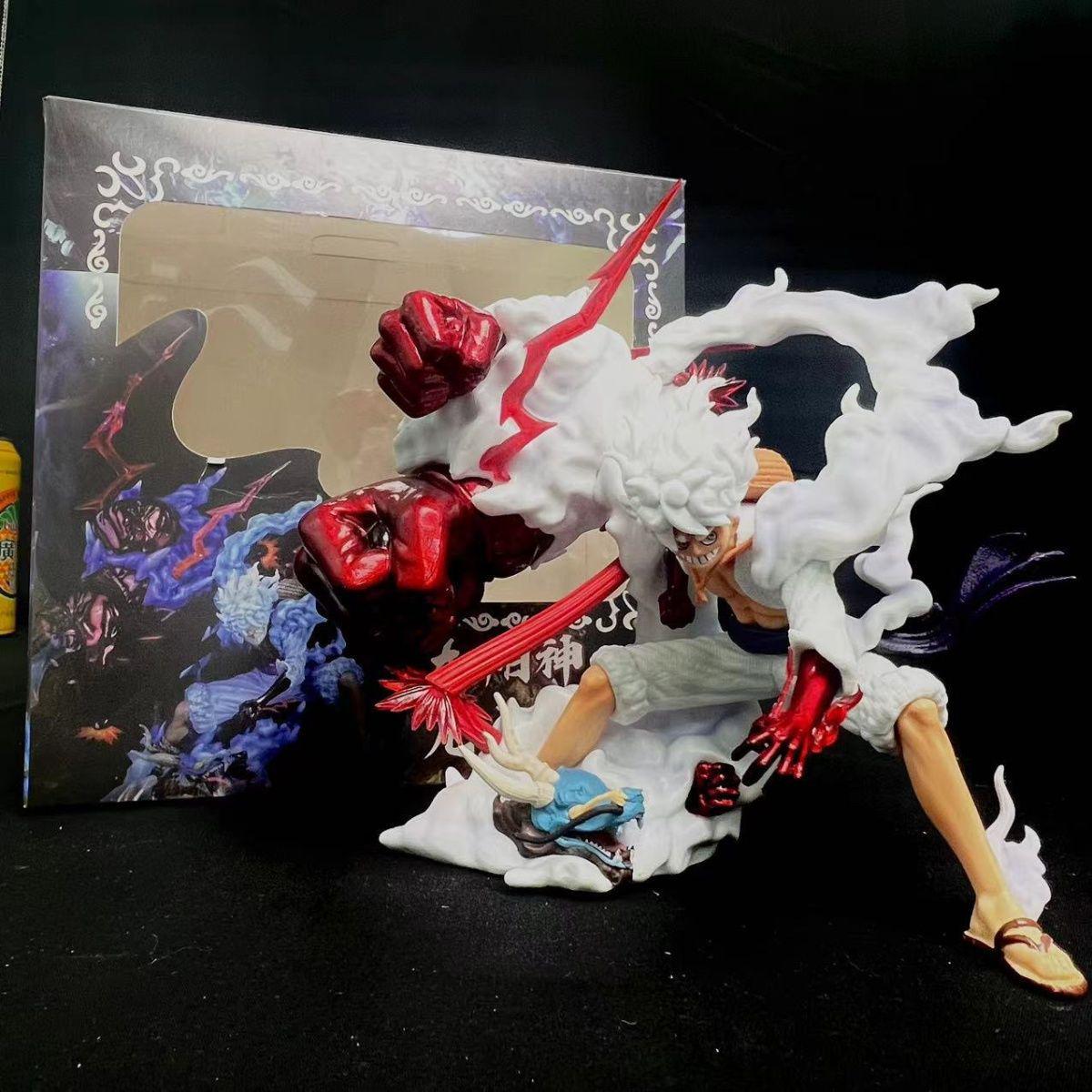 One Piece Fifth Gear Nika Sun God Luffy Lightning Pose Figure