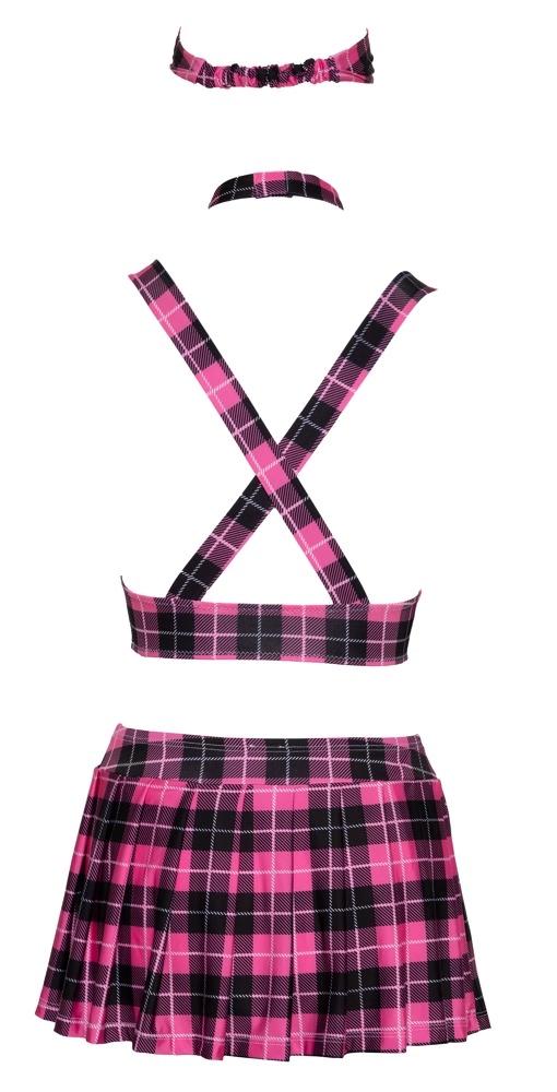 Cottelli COSTUMES - 4-Piece Plaid Hot Schoolgirl Costume L