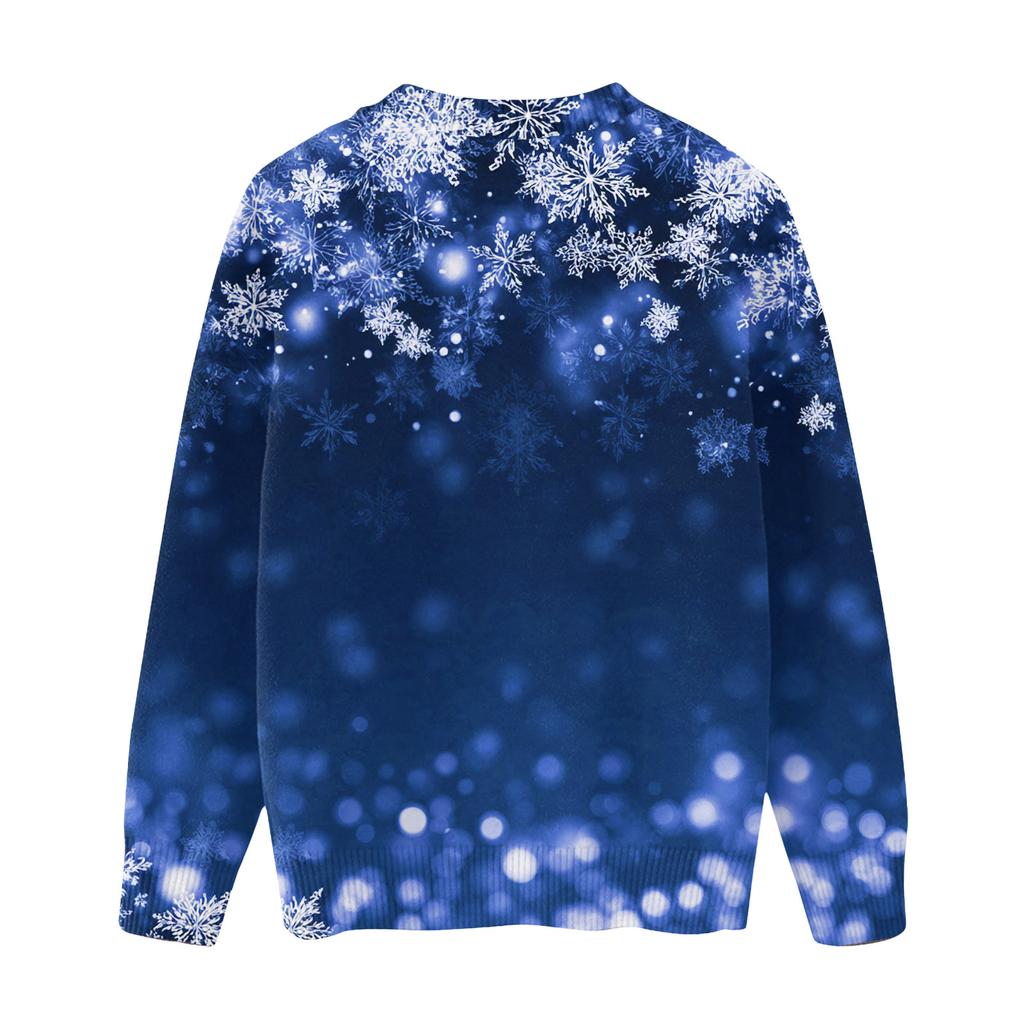 Christmas Day Sweatshirts For Children Boys And Girls Knit Sweater Cute Shirt Fall Crewneck Pullover Tops