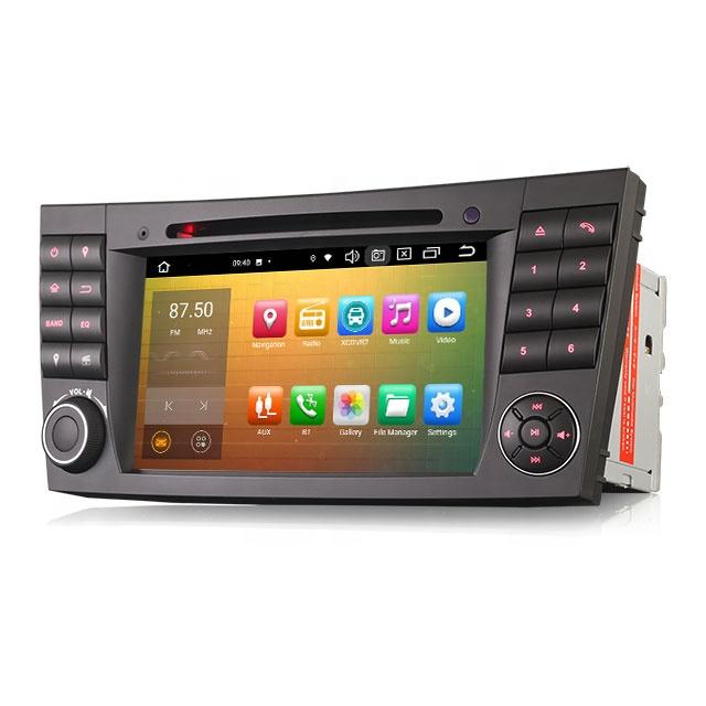 EU Erisin Wholesale ES8580E 7 Inch BT Android 12.0 CarPlay 4G Car Dvd Player for Benz E-Class W211 G Class W463 CLS Auto Radio