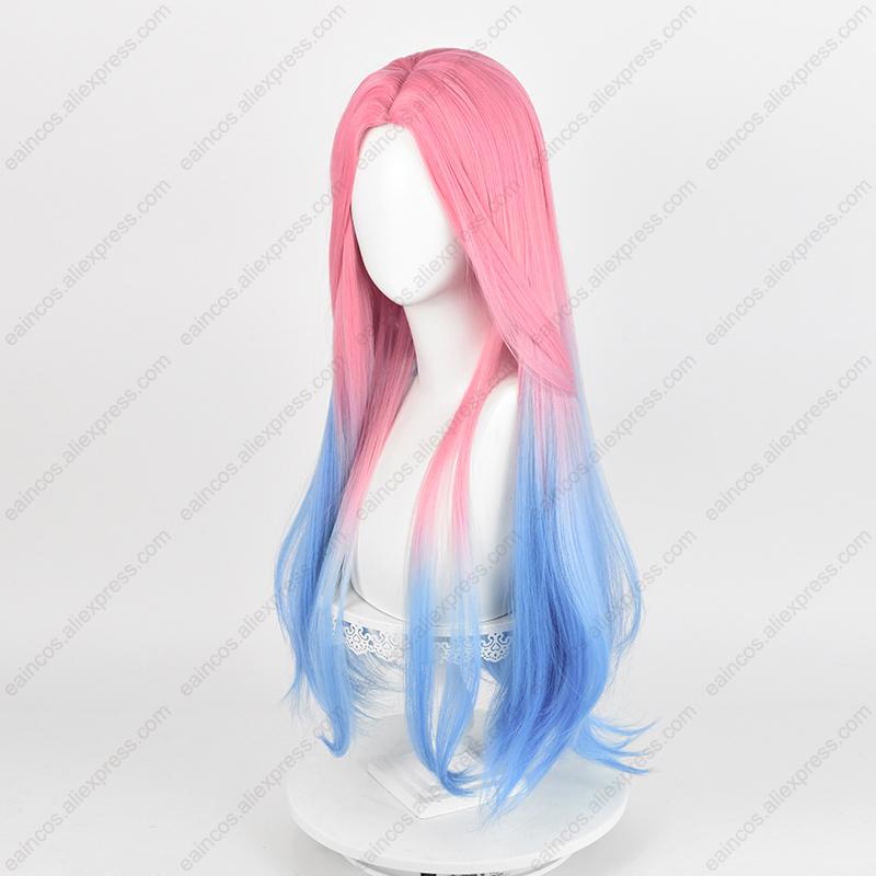Mizi Cosplay Wig 76cm Long Dyed Gradient Wigs Heat Resistant Synthetic Hair