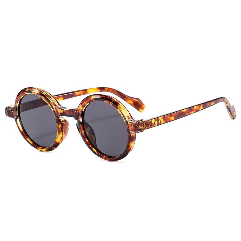 Fashion Round Sunglasses Women Gradient Frame Shades Retro Trending Men Sun Glasses Uv400 Female Oculus