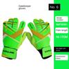 1 Pair Latex Soccer Goalie Gloves Wear-Resistant Kids Football Goalie Gloves  Football Goalkeeper