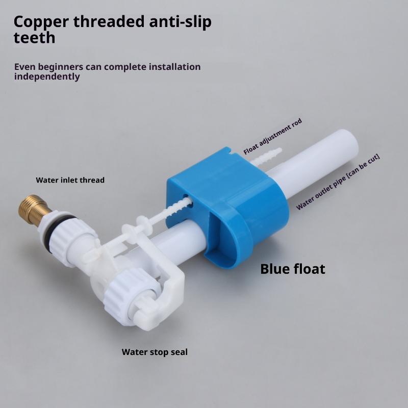 1Pcs G3/8 G1/2 Inch Connection Cistern Toilet High Pressure Side Inlet Valve Toilet Drain Valve Cistern Filling Valve