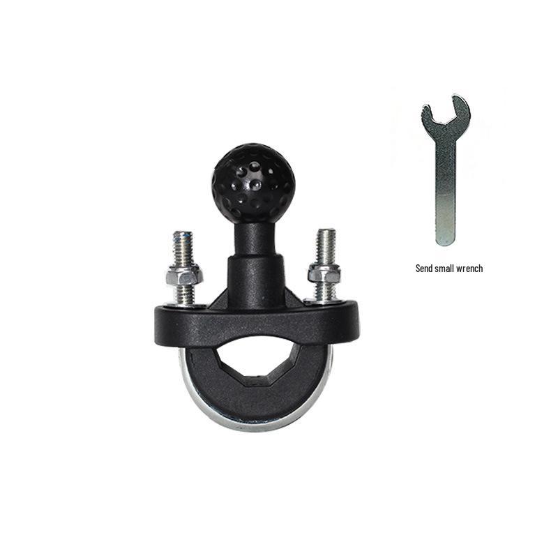 

Motorcycle & Bicycle Phone Holder with 25mm Ball Head and U-shaped Handlebar Base