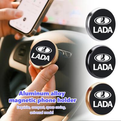 HVD1 Magnetic Car Phone Holder Stand GPS Support Air Vent Clip For Lada Niva Vesta 4X4 Largus Priora Granta Samara Kalina