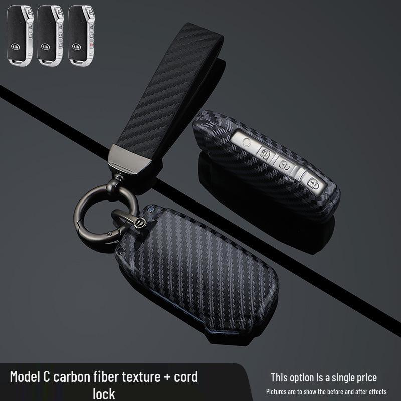 Key Cover for Kia K3, Sportage, K5, K2, Seltos, Niro, KX3, KX5 - Folding Car Shell & Buckle