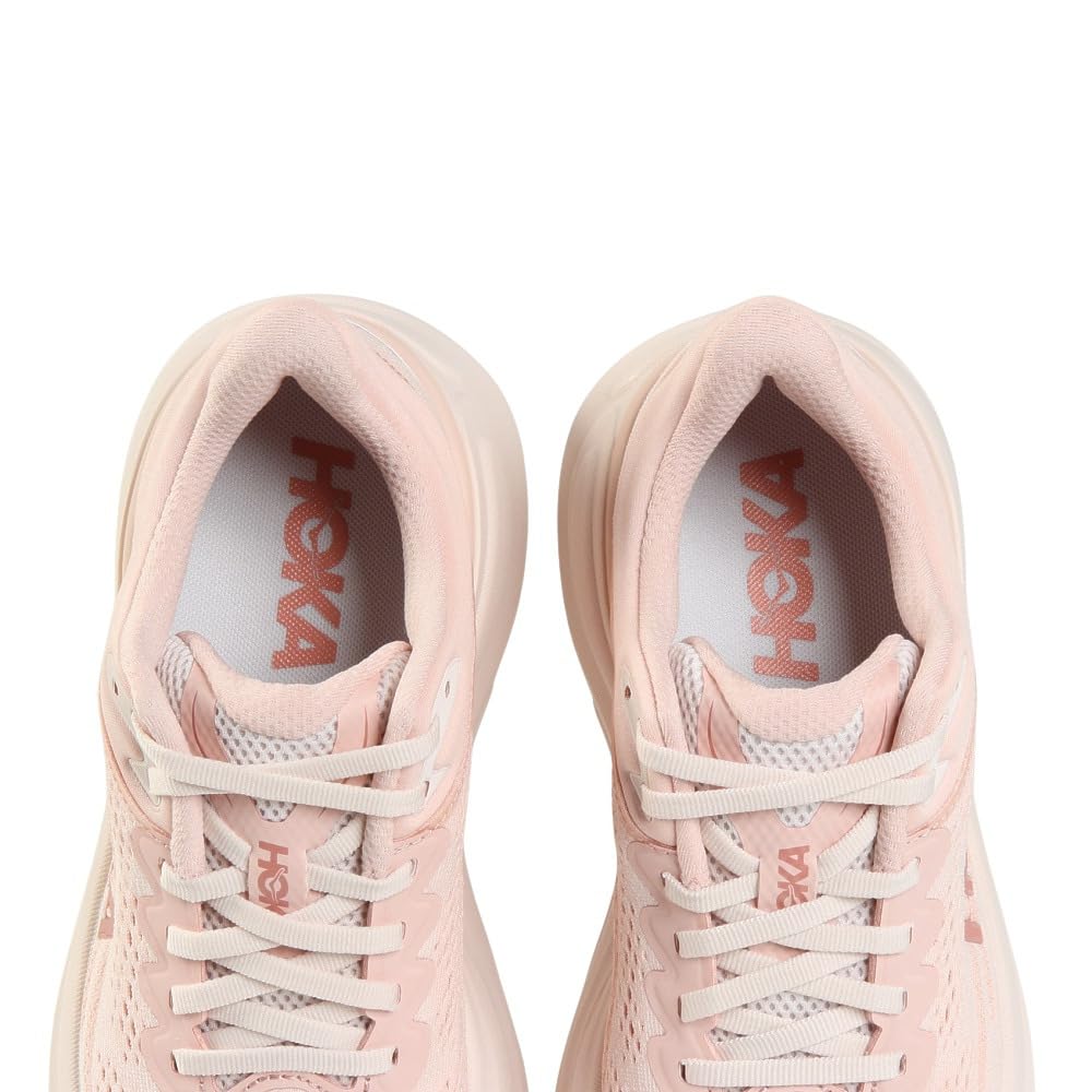 HOKA Bondi 9 Running Size Shoes, Rose, 1162012-RLTT, Women's 24.5
