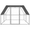 Vidaxl Gabbia Esterna Per Polli, 3x4x2 M, Acciaio Zincato