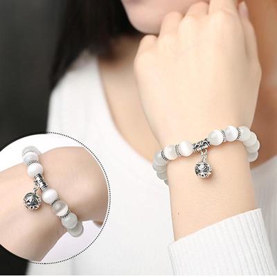 Neue Fortgeschrittene Einfache Opale Charm-Armbänder Modeschmuck Anhänger Zubehör Armband Für Frau Kristallperlen Armbänder