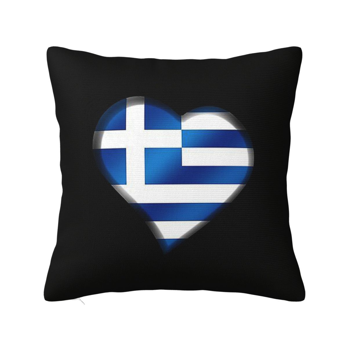 Греция Флаг Квадратная Наволочка Чехол для Подушки Наволочка Чехол для Подушки-Пледа для Дома Дивана Гостиной 12x12Inch