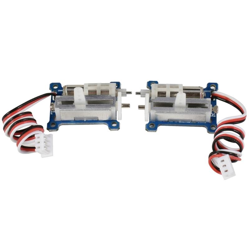 

1 Pair GS1502 Linear Servos Actuator Digital Servos 1.5g Feature Universal Base Mount for UAV Models 1