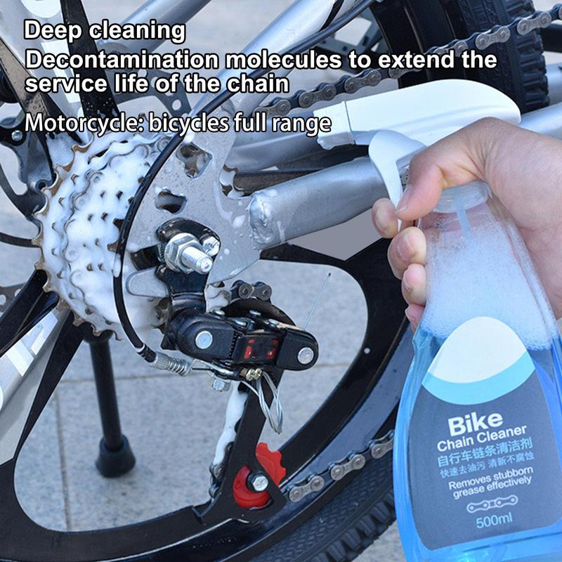 Chain Degreaser For Bike Bike Cleaner Chain Cleaner Drivetrain Cleaner Degreaser Spray Stain Remover Cleaner Spray For Mountain CHINA