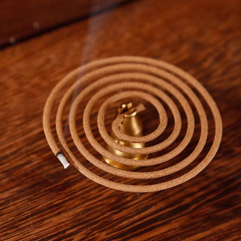 Y Natural Sandalwood Jasmine Coil Incense Indian Lavender Rose Aromatherapy Tearoom Yoga Office Hotel Air Refreshing Fragrance