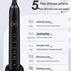 Cross-Border S100 Electric Toothbrush with 8 Heads, 5 Modes, Portable Case & Induction Charging
