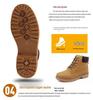 Men's High-Top Martin Boots, British Style, Plus Velvet, Large Size - Women's Retro Ankle Boots, G-3 G2