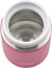Wahei Freiz Fortec Lunch Mini Bento Box, 250ml, Pink, Vacuum Insulated, Keeps Soup Hot or Cold, Includes Recipes, FLR-7141