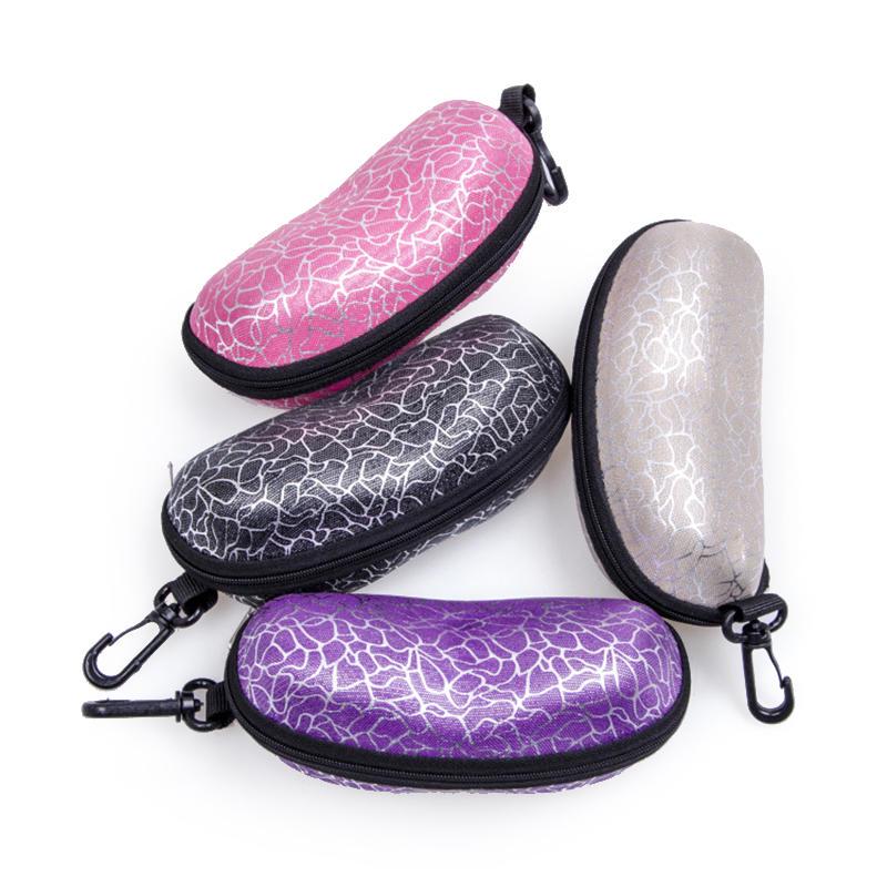 Fashion Sunglasses Case Summer Style Sun Glasses Box Vintage Large Capacity Zipper Eyewere Box