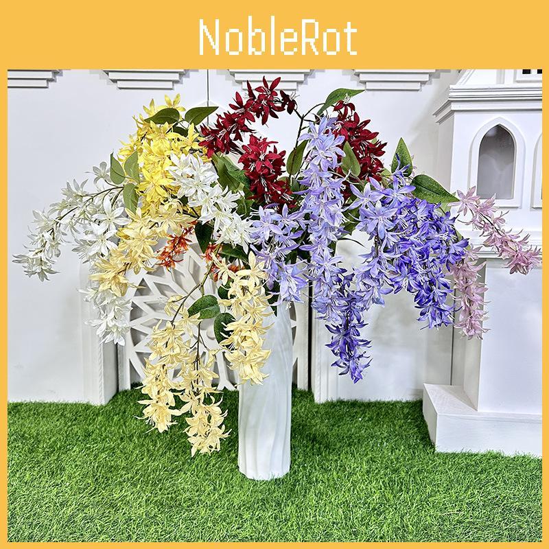 Wedding Silk Wisteria Decoration Flowers For Venue Ambiance And Shoots Photo