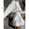 Summer New High-Waisted Ruffle Girls Cake Skirt Casual Skirts For Women