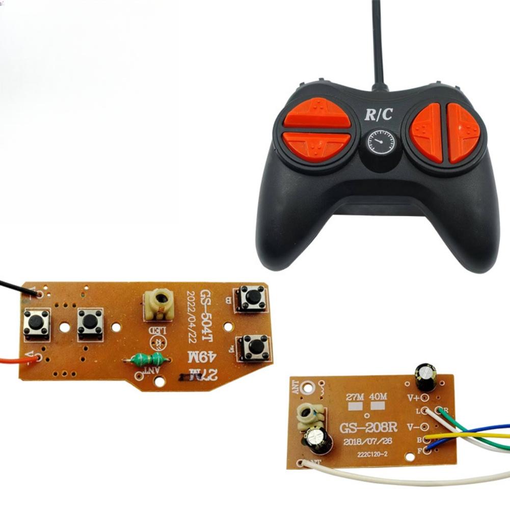 40MHz Remote Control Circuit-PCB Transmitter Receiver Boards For Cars Trucks Remote-controlled Toys Easy Installation