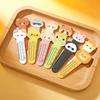 100/200pcs 10.5cm Paper Ruler Bookmarks Cute Animal Pattern Multifunctional Ruler Bookmark Stationery Gift Rewards for Students