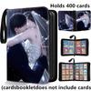 400/900pcs Love and Deep Space Card Album Book Folder 4/9 Card Slots Collections Zipper Double Pocket Card Binder Holder