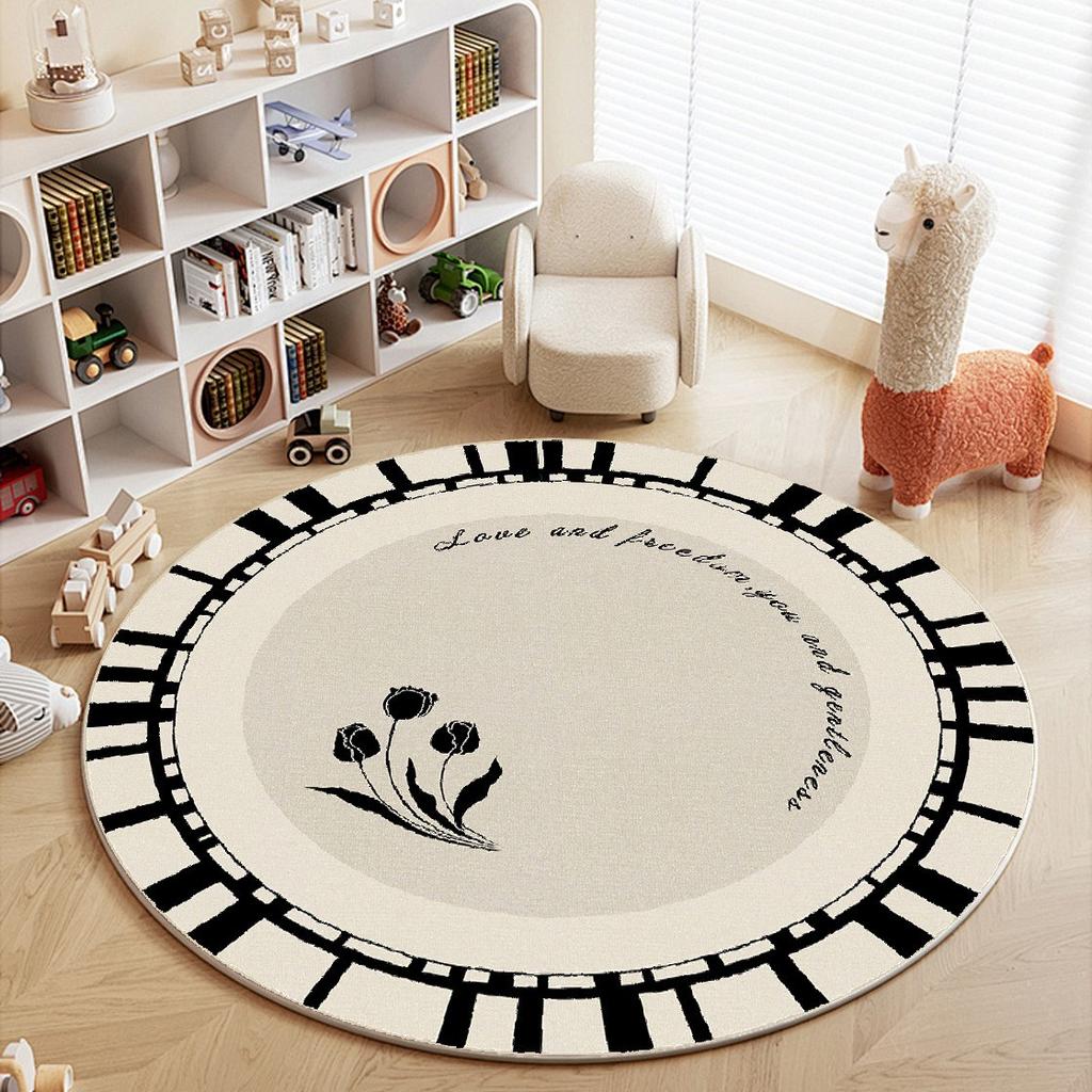 Circular Carpet Living Room Coffee Table Carpet Bedroom Wardrobe Dressing Table Carpet Floor Mat