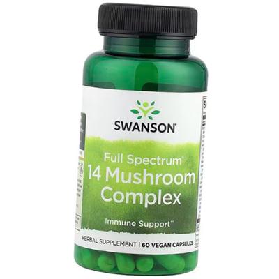 Mushroom Complex for Immunity, Full Spectrum 14 Mushroom Complex, 60vegcaps (71280154)