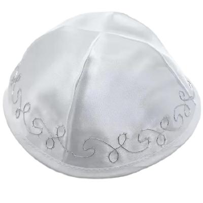 Bestickte Kippa für Herren Faltbare Yarmulke für Synagogenveranstaltungen
