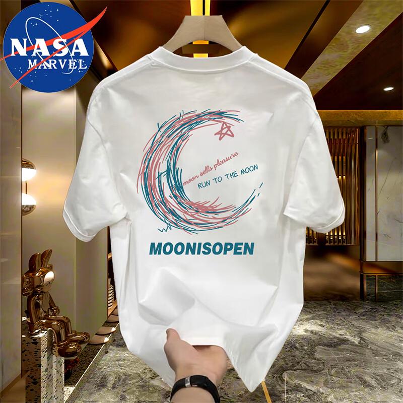 

NASA MARVEL Men s Heavyweight Loose Fit T-Shirt L