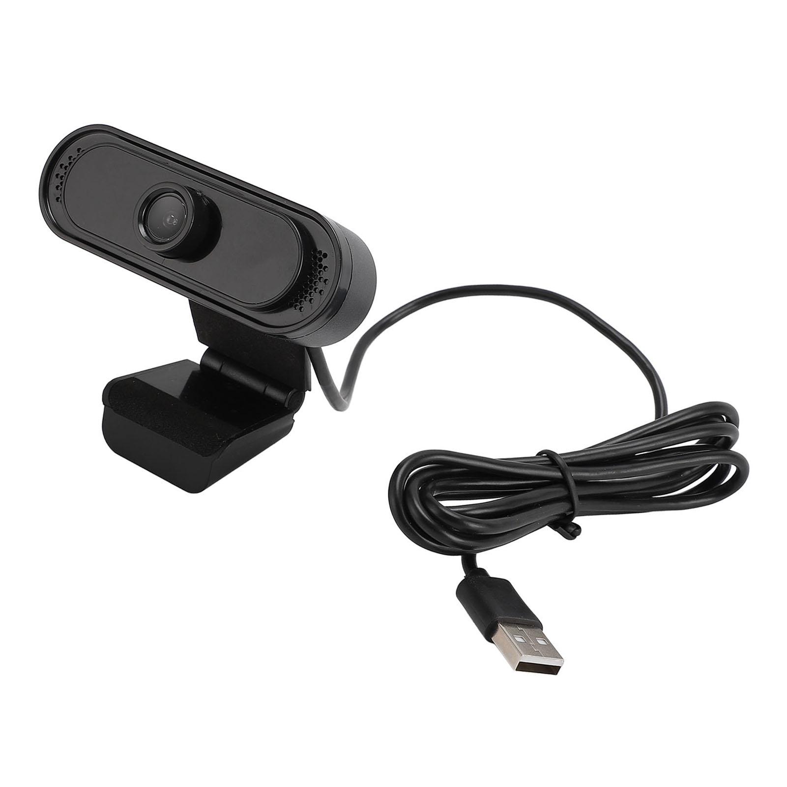 

Веб-камера з мікрофоном з шумозаглушенням 1080P HD 30FPS USB Веб-камера Plug and Play для ноутбука ПК ТБ