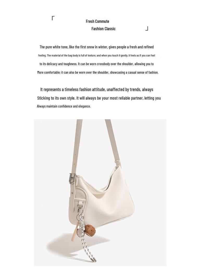 Valencia High-End Light Luxury Crossbody Tote Bag