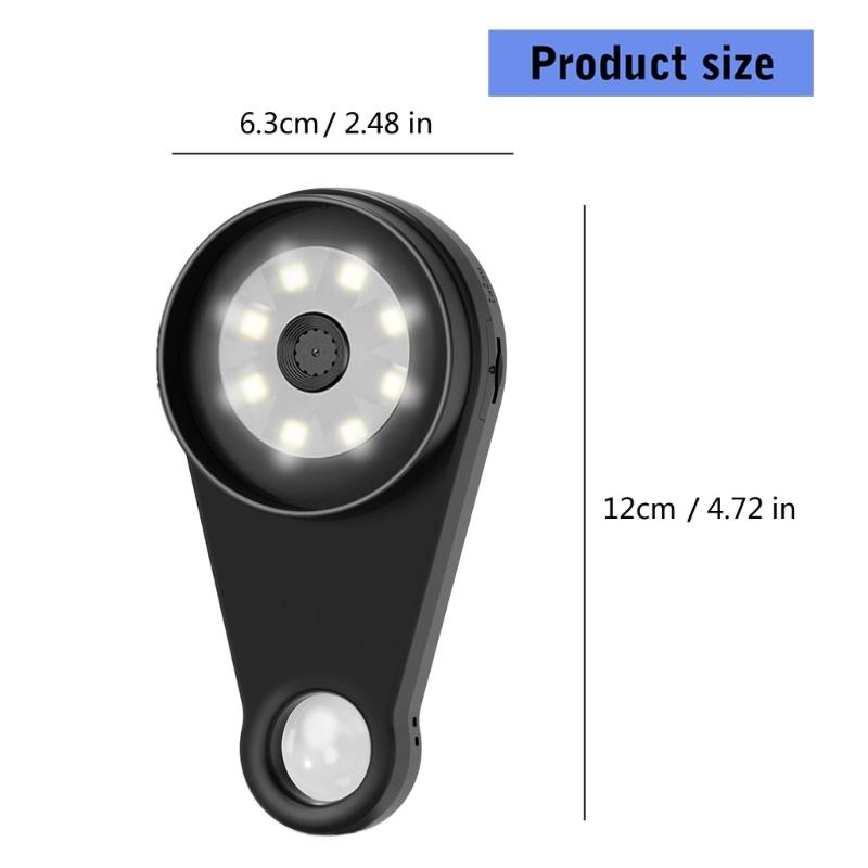 Handheld Digital Microscope 2MP Camera 500X Magnification 2Inch IPS Screen 8 Adjustable LED Light For Jewelry Stamps Inspection