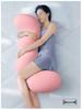 Memory Foam Body Pillow for Teens & Adults - Side Sleeper, Removable & Washable Cover, Long Leg-Clamping Design