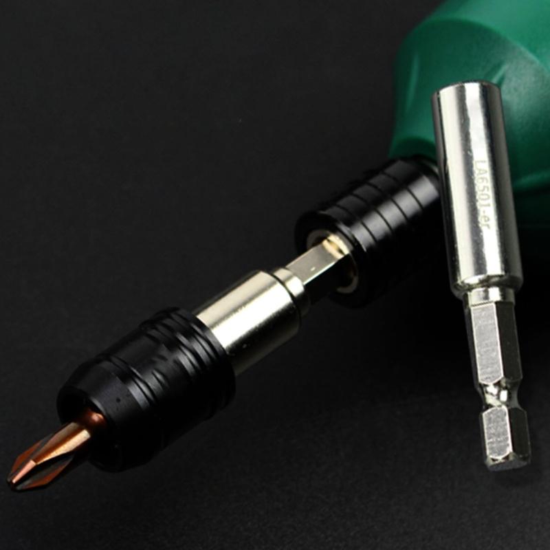 Quick Releases Hex Shank Adapters with Accuracy Fit for Power Drills and Hand Tool Screwdriver Accessory