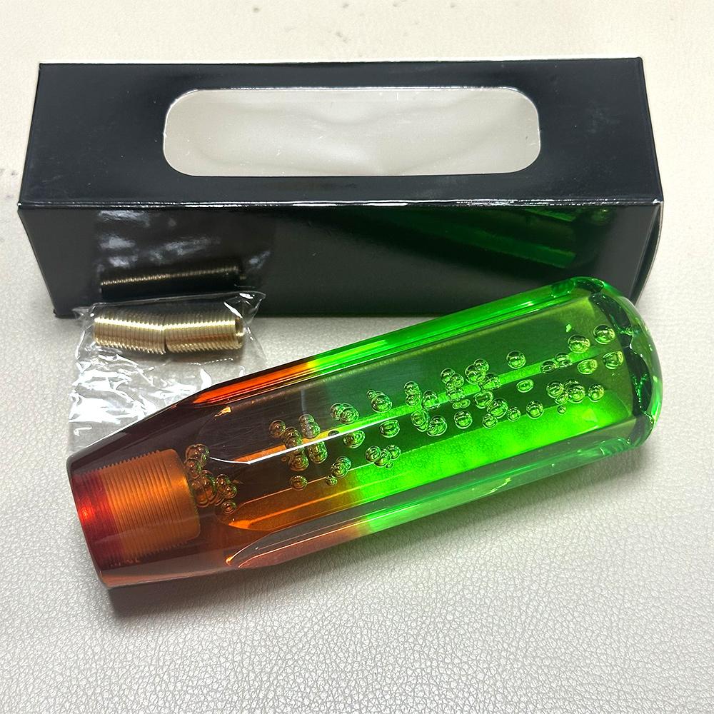 Car Gear Shift Head Car Manual Shifter Head Shift Knob Stick Crystal Transparent Bubble Gear Shift Knob Multiple colors